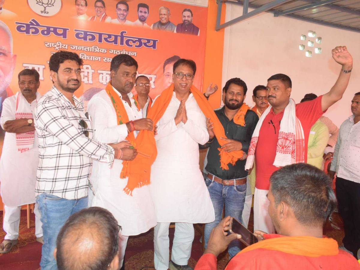 Dr Sanjay Jaiswal To Run For His Fourth Term From Paschim Champaran