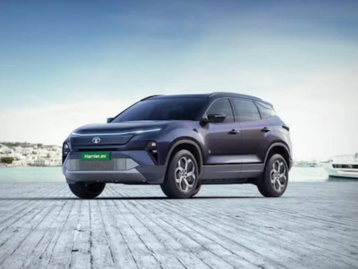 Tata Harrier EV To Launch On June 3 With Single Charge Range Of 500km